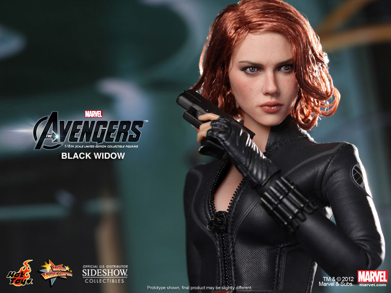 Illustration for article titled Avengers Action Figure Looks Just Like a Tiny Scarlett Johansson